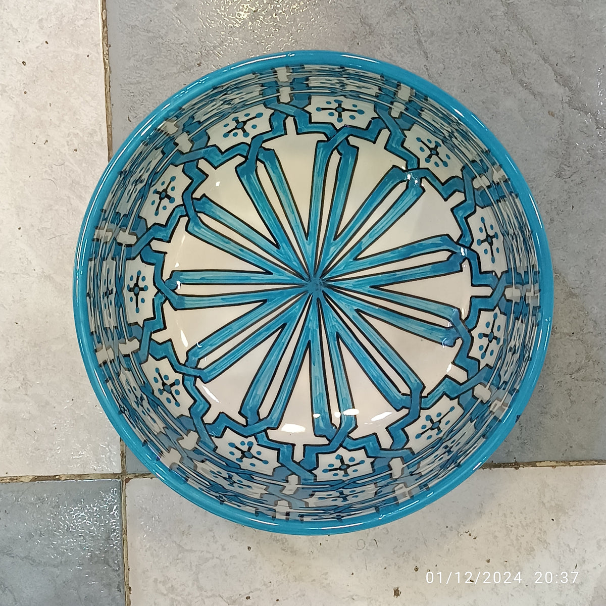 Handmade Moroccan fez pottery Bowls – Hand-Painted Moroccan ceramic