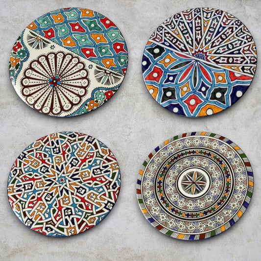 decorative dishes are used for decoration and to serve food