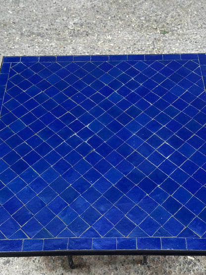 Handmade Moroccan Mosaic Table – Authentic Fez Craftsmanship