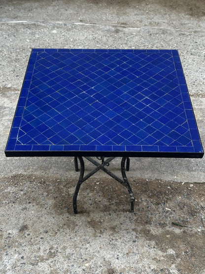 Handmade Moroccan Mosaic Table – Authentic Fez Craftsmanship